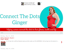 Tablet Screenshot of connectthedotsginger.com